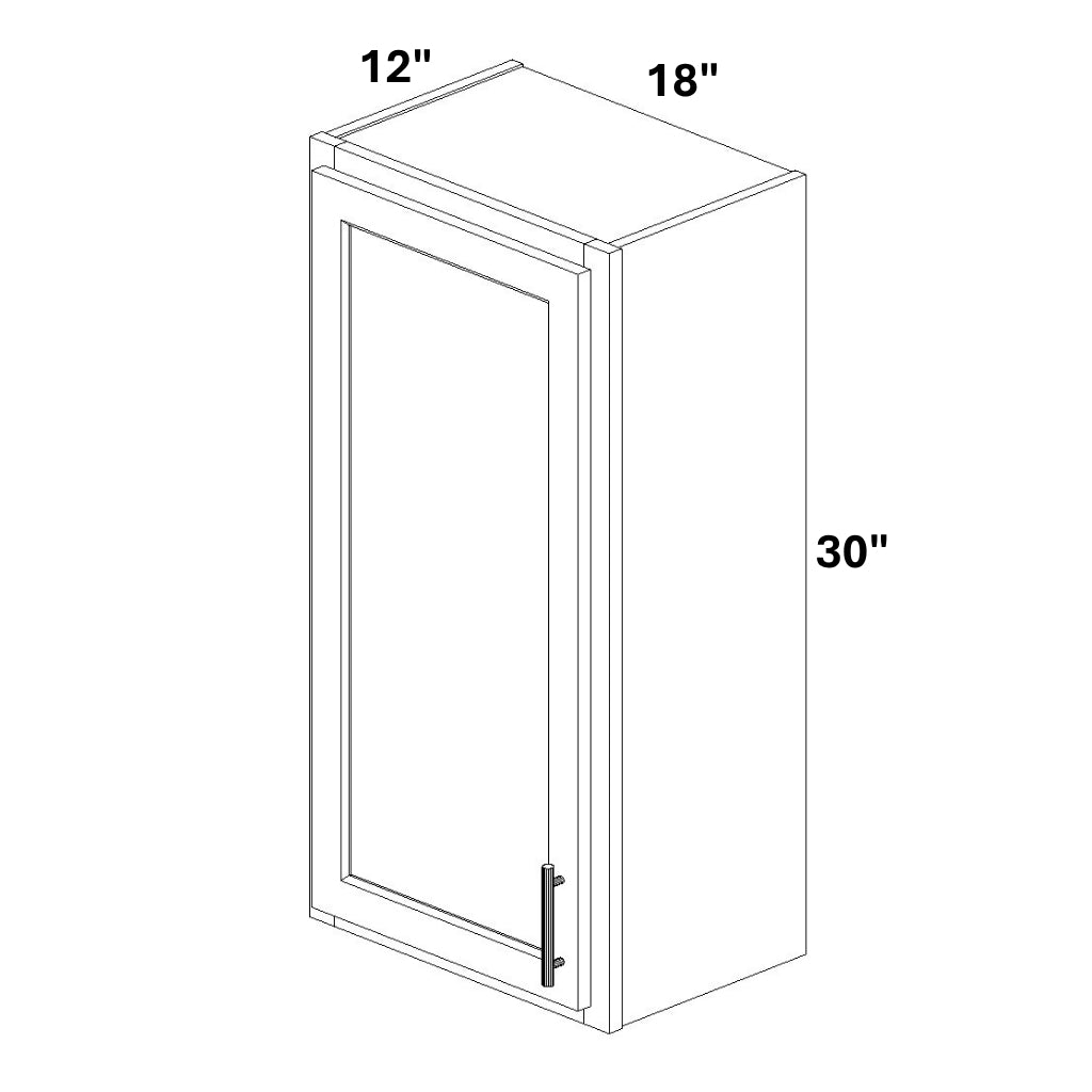 Single Door Wall Cabinet