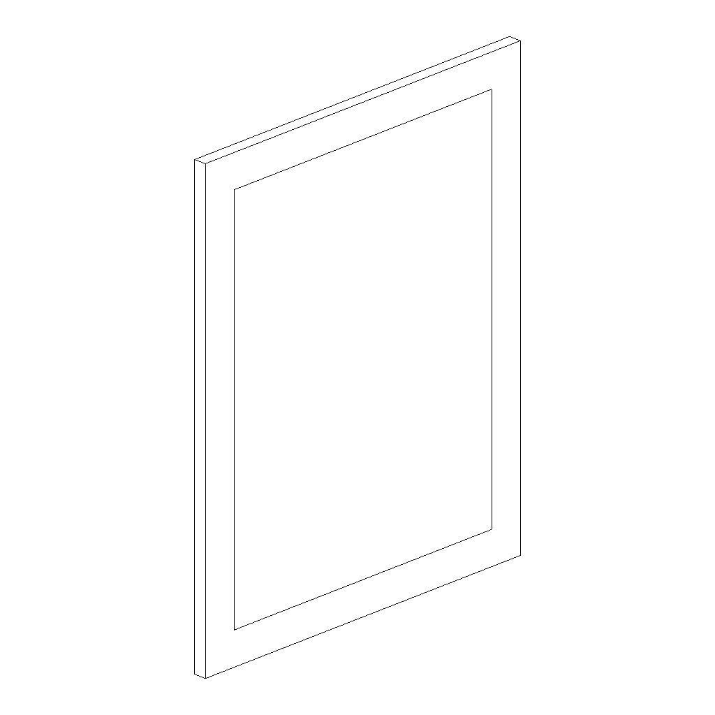 Loose Base End Deco Door 22x28