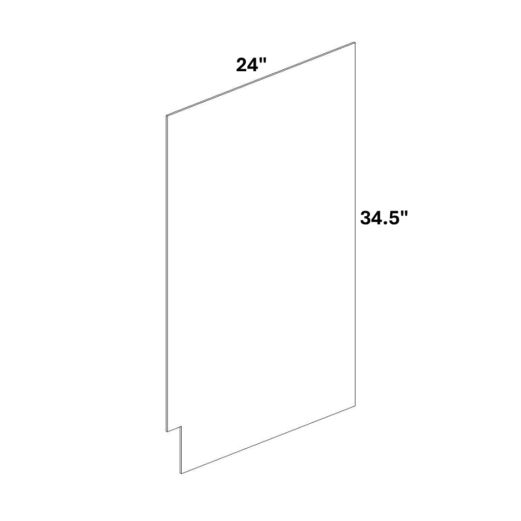 End panel for Base cabinet (Left)