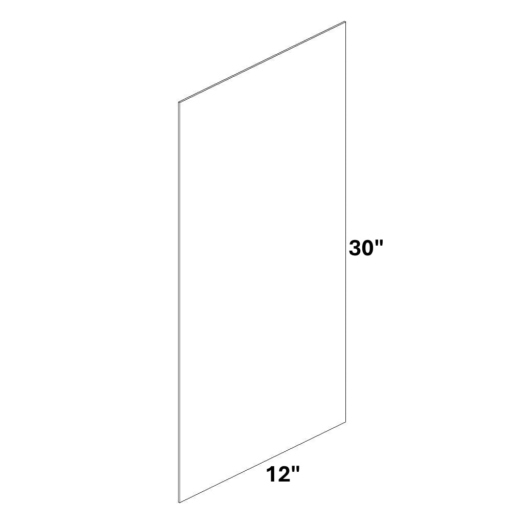 End panel for 30" Wall cabinet (Right)