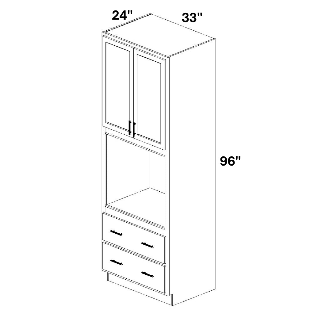 Single Oven Cabinet 2 Deep Drawers @ Bottom