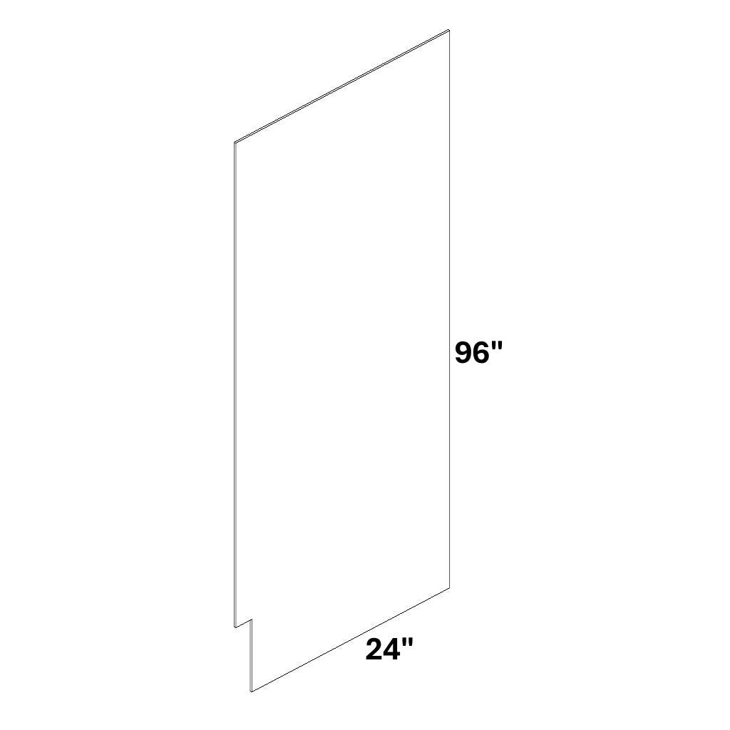 End panel for 96" Tall cabinet (Right)