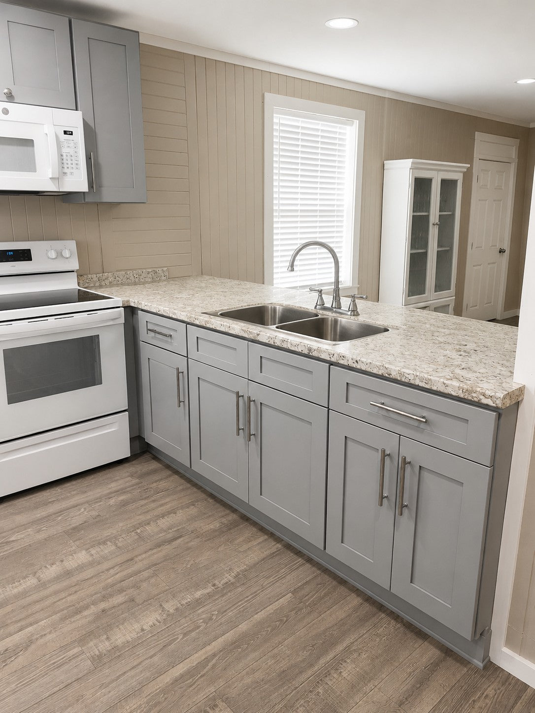 Stock Gray Shaker Sink Base Cabinets Cabinet Warehouse