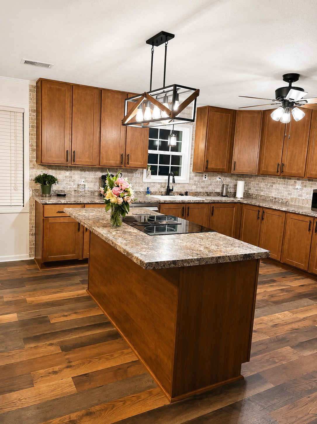 Stock Pecan Kitchen Cabinets Large Island Cabinet Warehouse