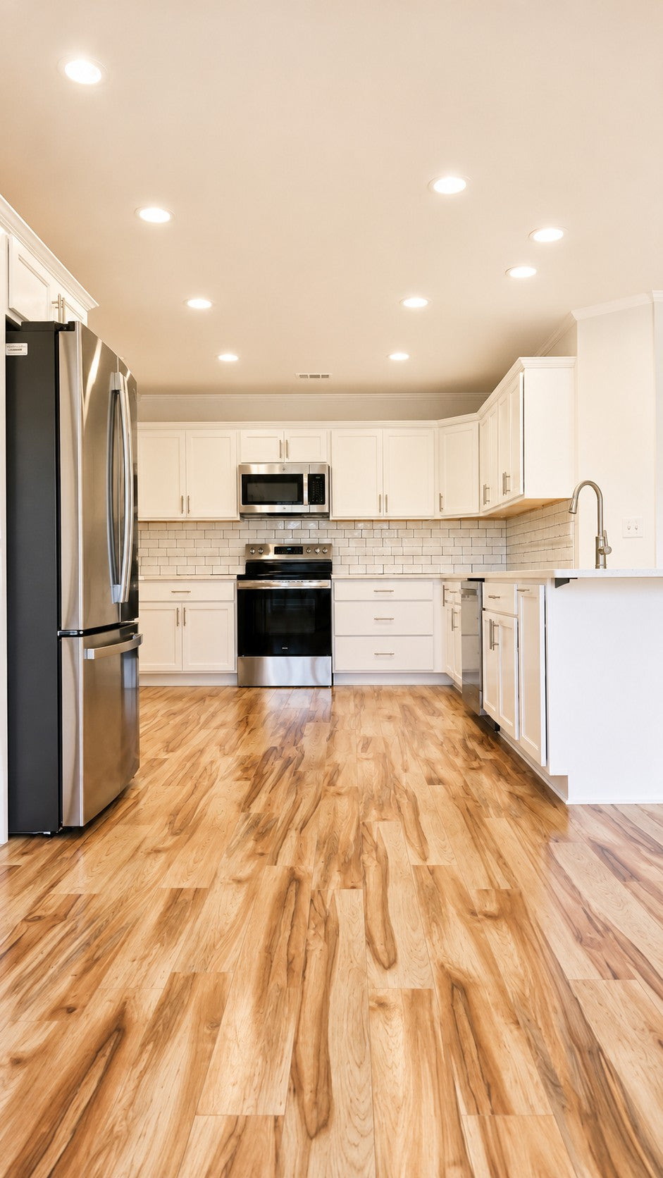 White Custom Kitchen Cabinets Open Concept Cabinet Warehouse