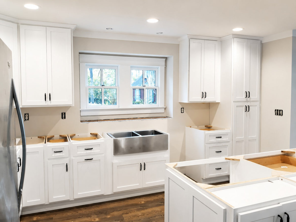 White Shaker Kitchen Cabinet Warehouse