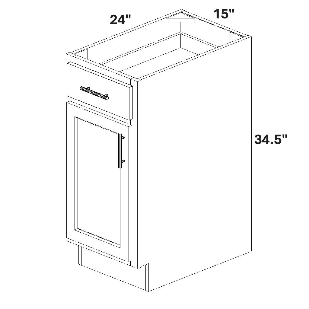Base 1 Door / 1 Drawer