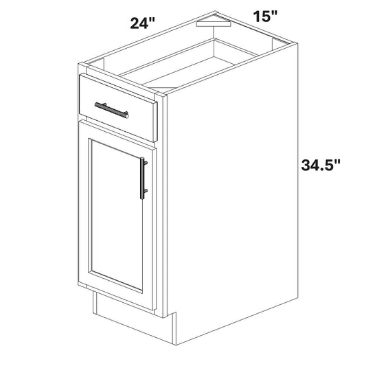 Base 1 Door / 1 Drawer