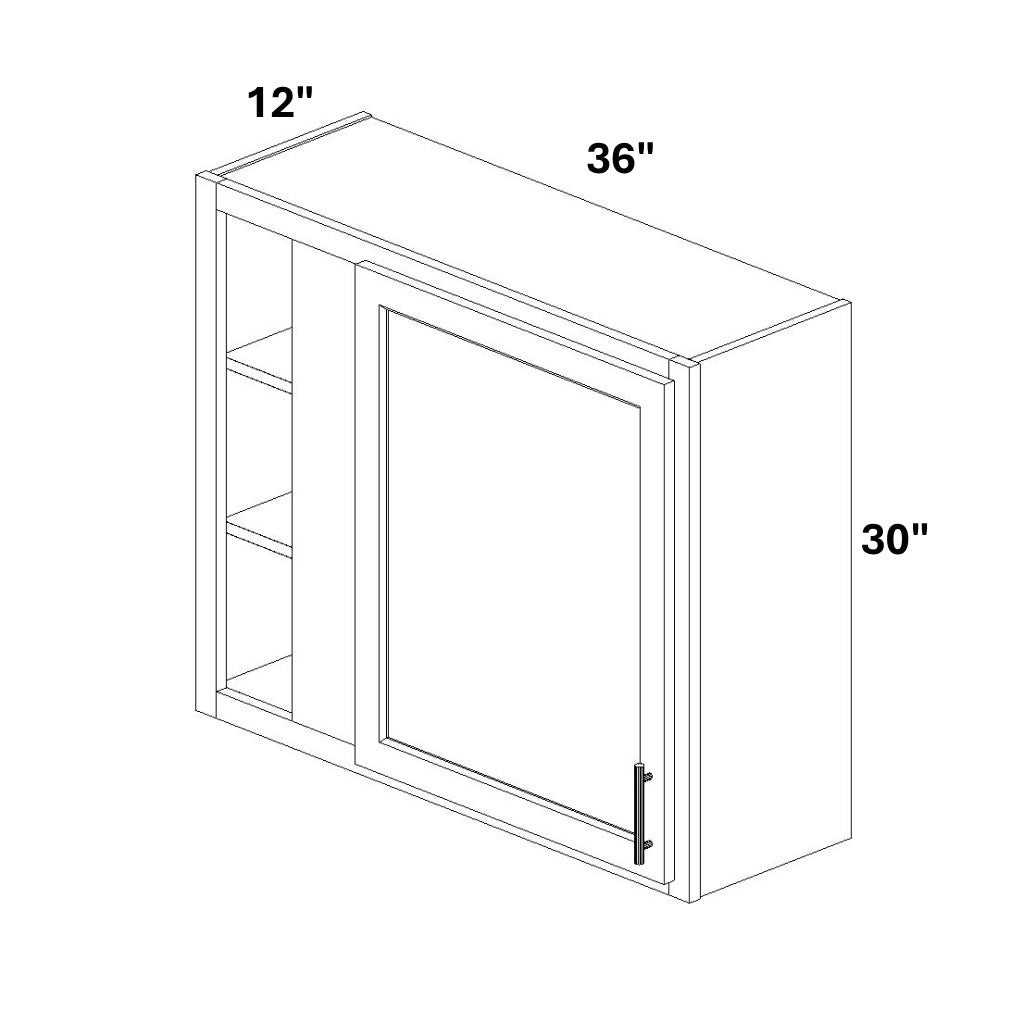 Wall Blind - Actual 36" (Min 37" Max 40.5") / 1 Door