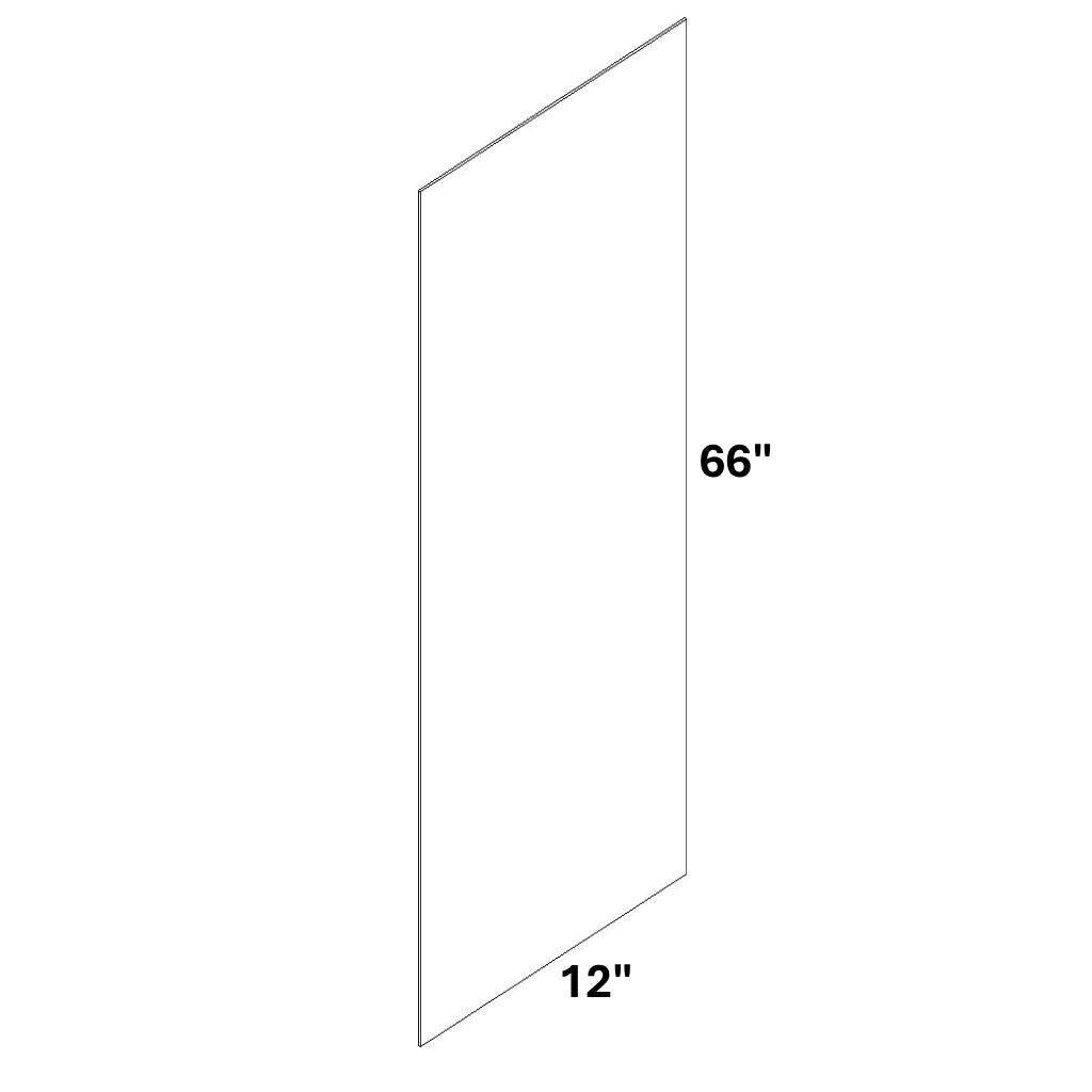 End panel for  66" Wall cabinet (Right)