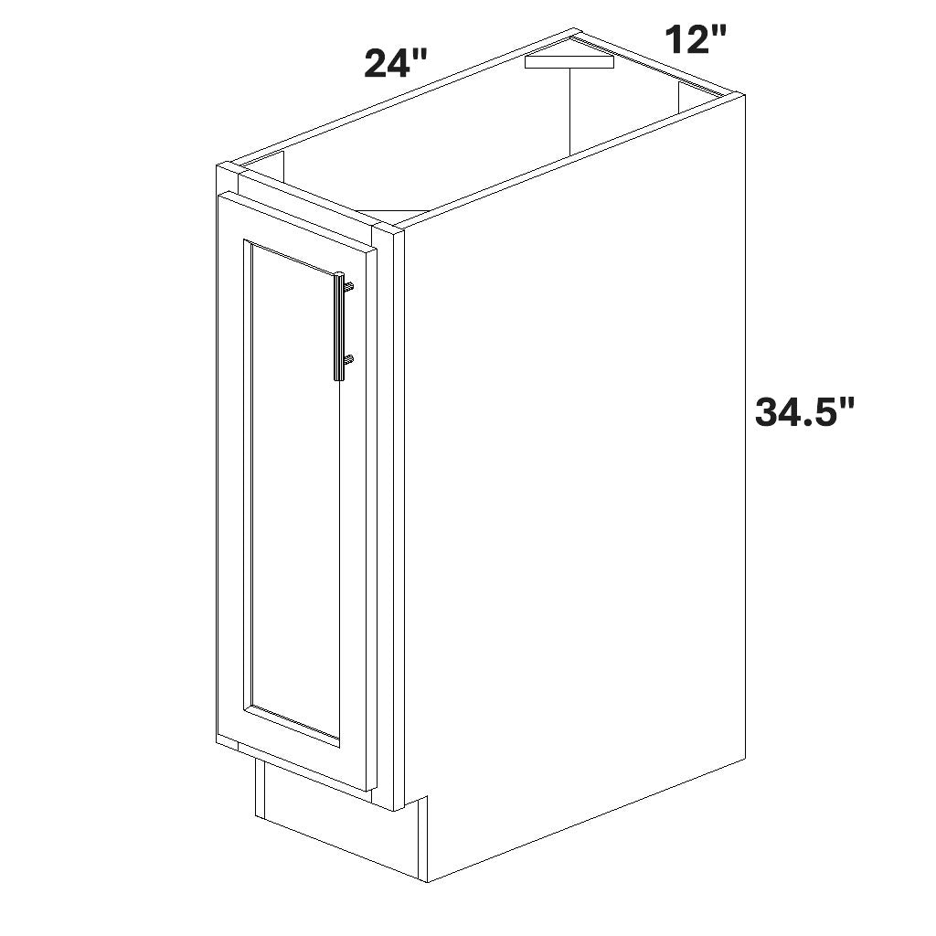 Base Single Full Height Door
