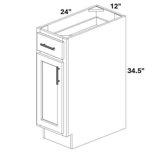 Base 1 Door / 1 Drawer
