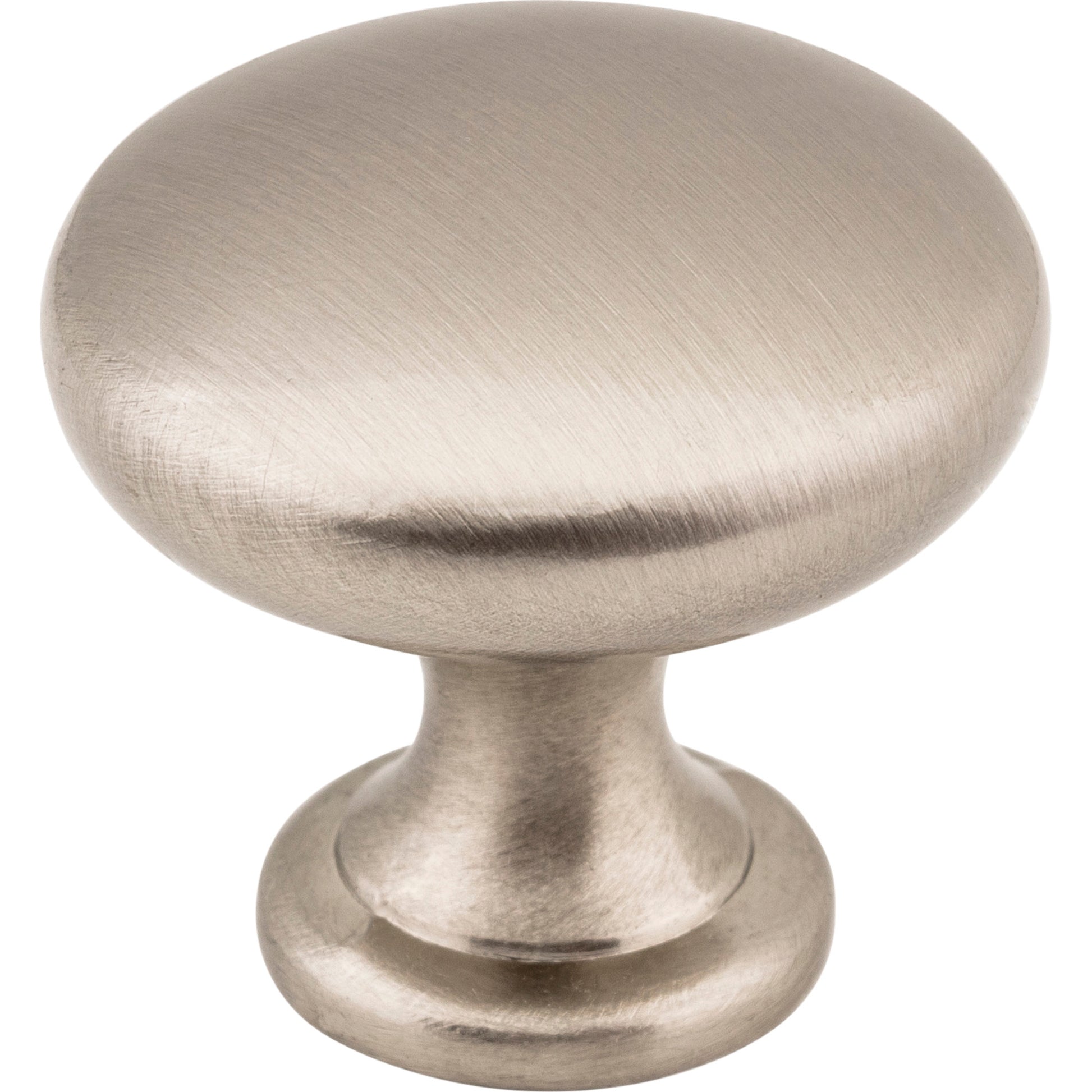 1-1/16" Diameter Satin Nickel Mushroom Knob