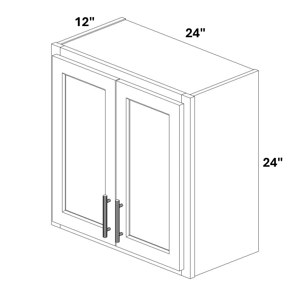 2 Butt Door Bridge Cabinet