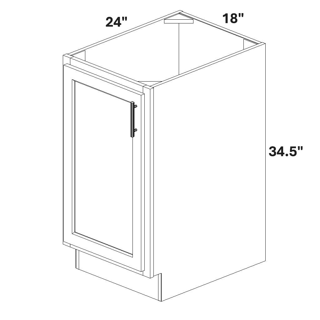 Base Single Full Height Door