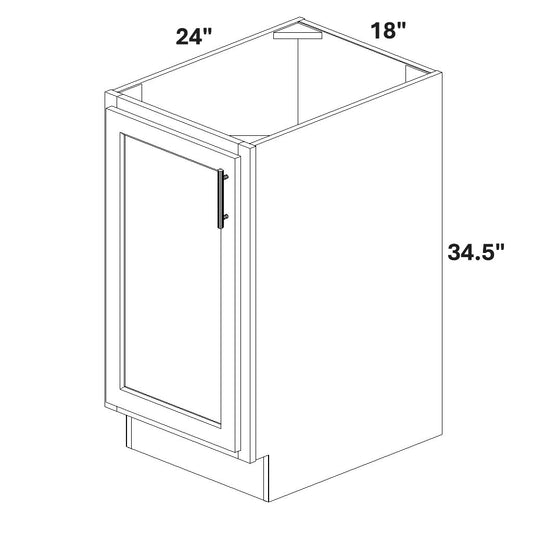 Base Single Full Height Door