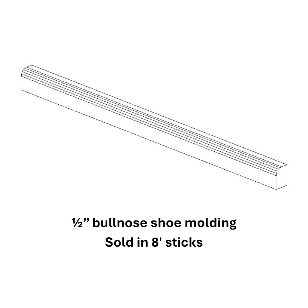 1/2" Shoe Molding