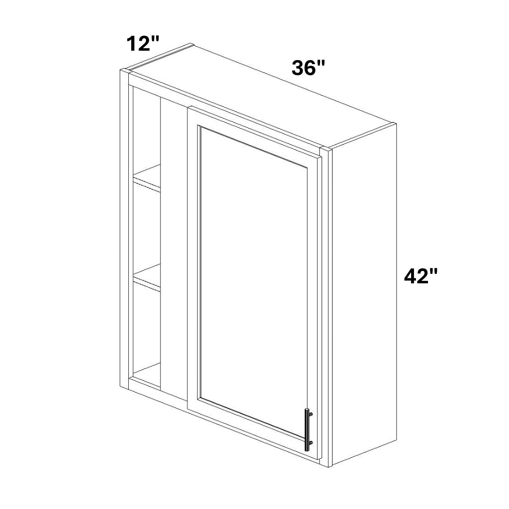 Wall Blind - Actual 36" (Min 37" Max 40.5") / 1 Door