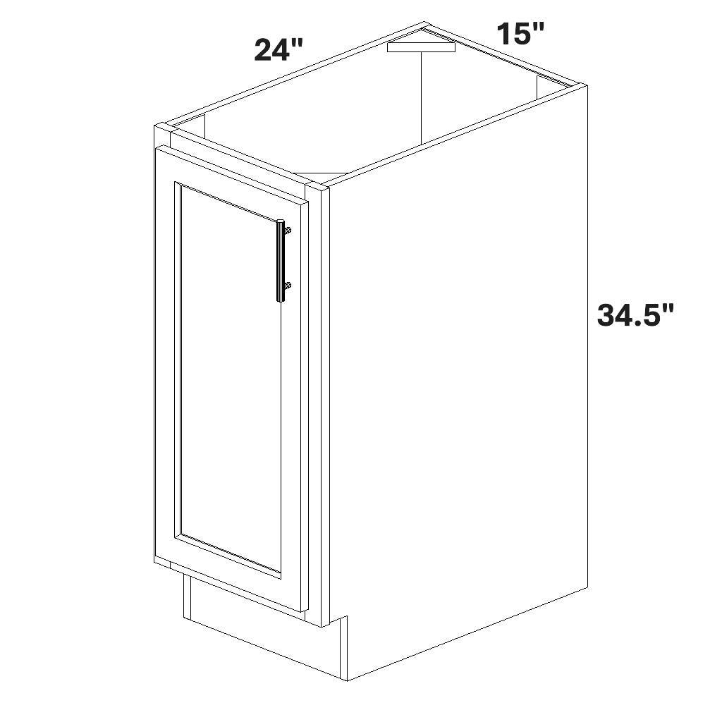 Base Single Full Height Door