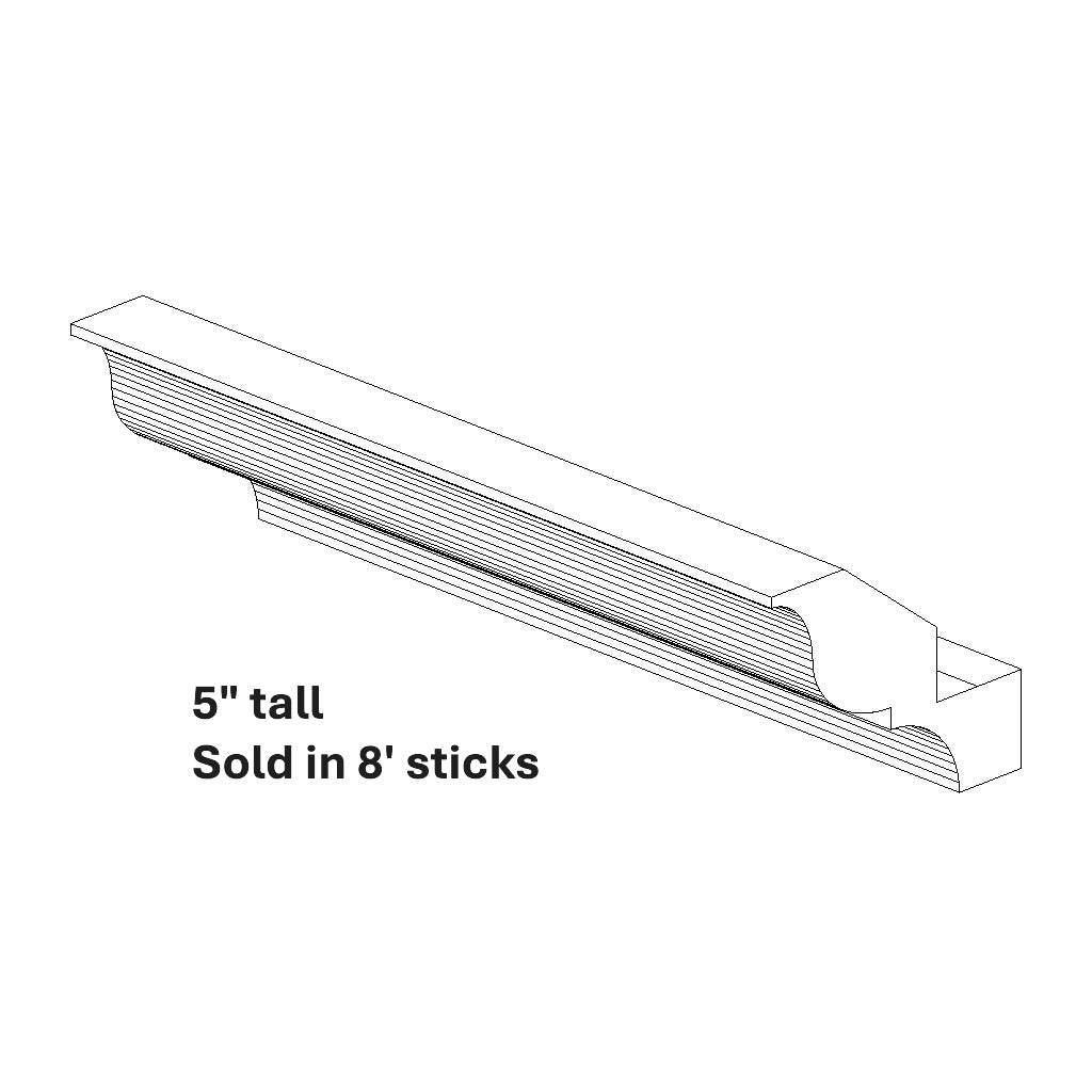 5" Traditional Crown Molding