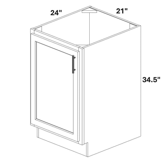 Base Single Full Height Door